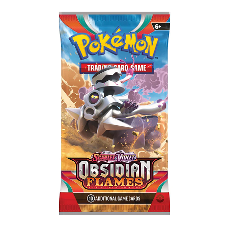 Obsidian Flames Booster Pack (sleeved)