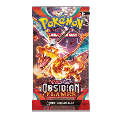 Obsidian Flames Booster Pack (sleeved)